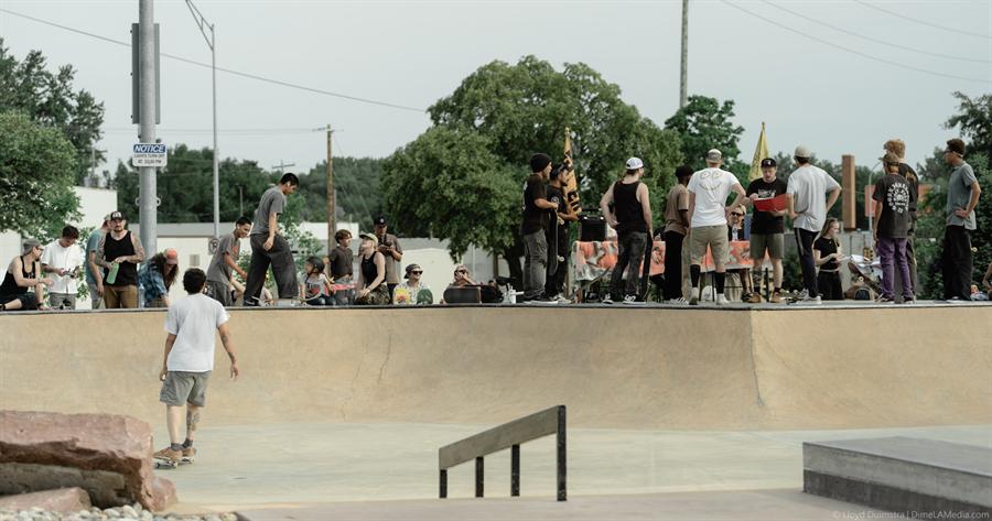 The Siouxer skate shop community event photographed by Lloyd Duimstra, Sioux Falls SD