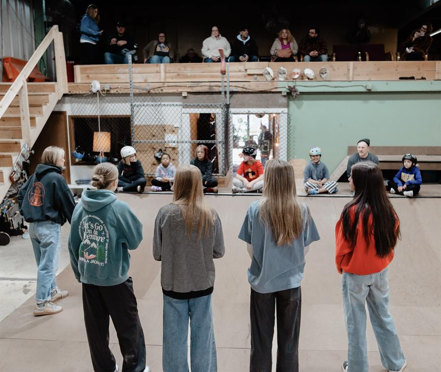The Siouxer skate shop community event photographed by Lloyd Duimstra, Sioux Falls SD