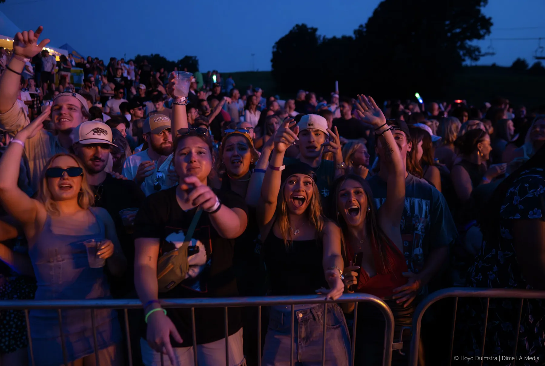 Lallycooler Music Festival crowd Sioux Falls 2025